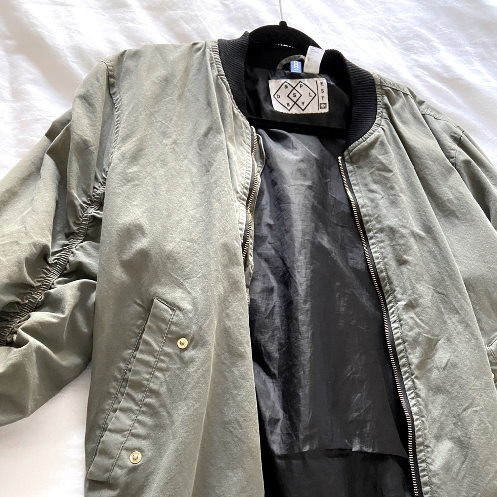 GREEN H&M JACKET